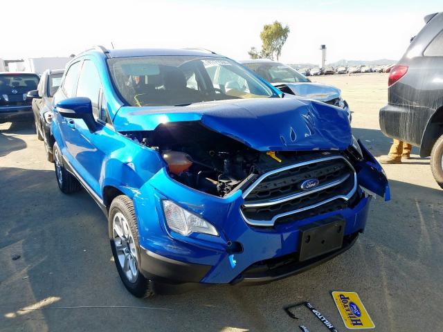 MAJ3P1TE3JC220356 - 2018 FORD ECOSPORT SE  photo 1