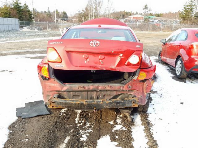 2T1BU4EE2AC318301 - 2010 TOYOTA COROLLA BASE  照片 9