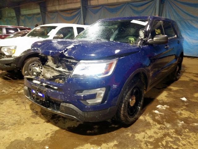 1FM5K8AR3JGA99655 - 2018 FORD EXPLORER POLICE INTERCEPTOR  photo 2