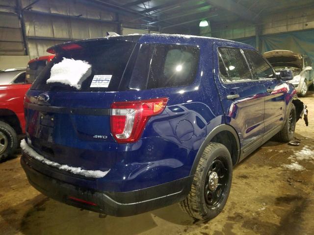 1FM5K8AR3JGA99655 - 2018 FORD EXPLORER POLICE INTERCEPTOR  photo 4