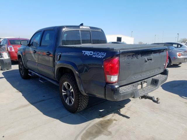 3TMCZ5AN7GM033885 - 2016 TOYOTA TACOMA DOUBLE CAB  photo 3