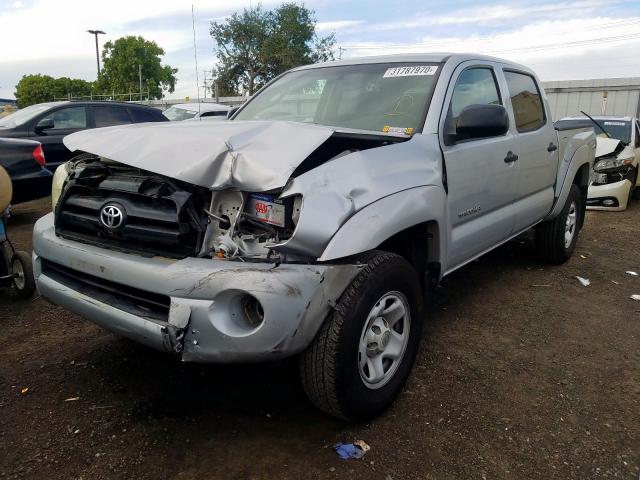 5TEJU62N18Z484261 - 2008 TOYOTA TACOMA DOUBLE CAB PRERUNNER  photo 2