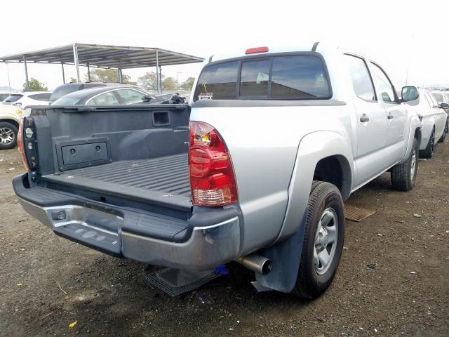 5TEJU62N18Z484261 - 2008 TOYOTA TACOMA DOUBLE CAB PRERUNNER  photo 4