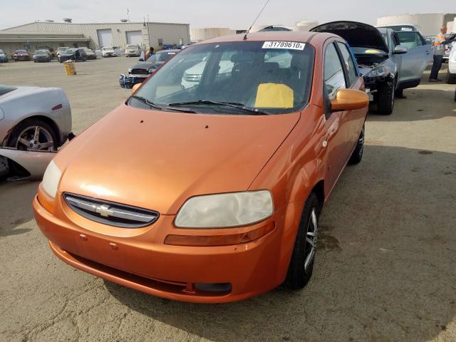 KL1TD66617B751467 - 2007 CHEVROLET AVEO BASE  ფოტო 2