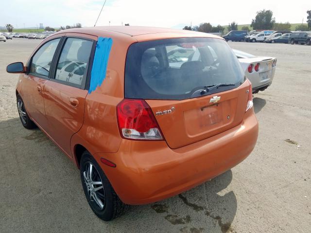 KL1TD66617B751467 - 2007 CHEVROLET AVEO BASE  ფოტო 3