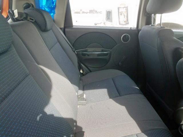 KL1TD66617B751467 - 2007 CHEVROLET AVEO BASE  ფოტო 6