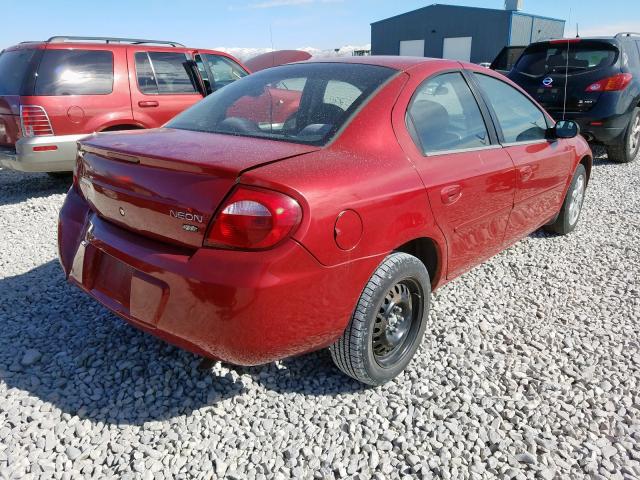 1B3ES56C25D154516 - 2005 DODGE NEON SXT  photo 4