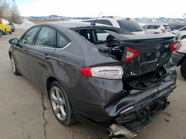 3FA6P0T95GR269160 - 2016 FORD FUSION SE  photo 3