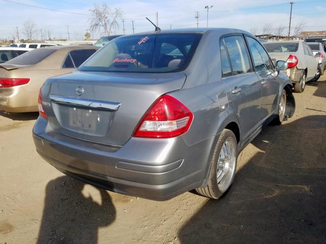 3N1BC11E58L373293 - 2008 NISSAN VERSA S  photo 4