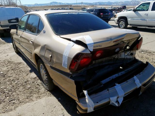 2G1WF55E9Y9159006 - 2000 CHEVROLET IMPALA  photo 3