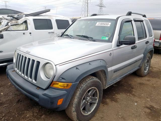 1J4GL38K06W293301 - 2006 JEEP LIBERTY RENEGADE  photo 2