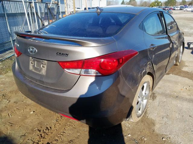 5NPDH4AE0DH415842 - 2013 HYUNDAI ELANTRA GLS  photo 4