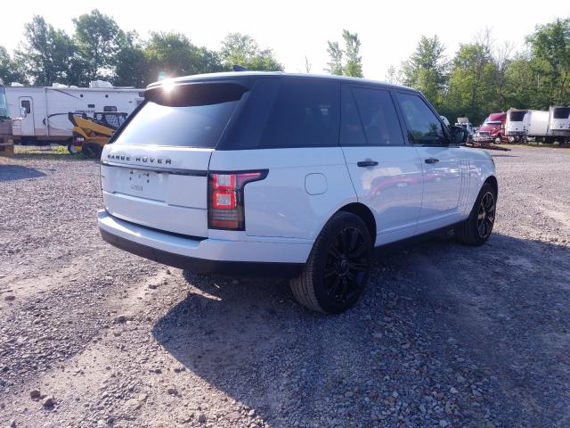 SALGS2FE4HA323599 - 2017 LAND ROVER RANGE ROVER SUPERCHARGED  photo 4