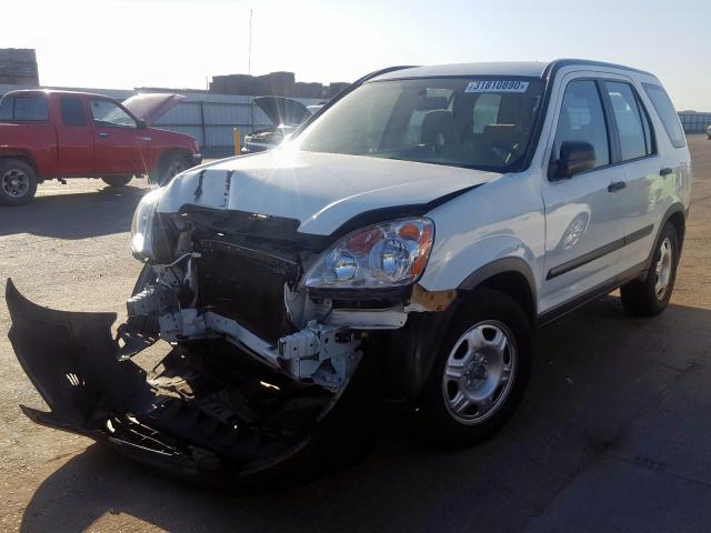 JHLRD685X5C017072 - 2005 HONDA CR-V LX  photo 2