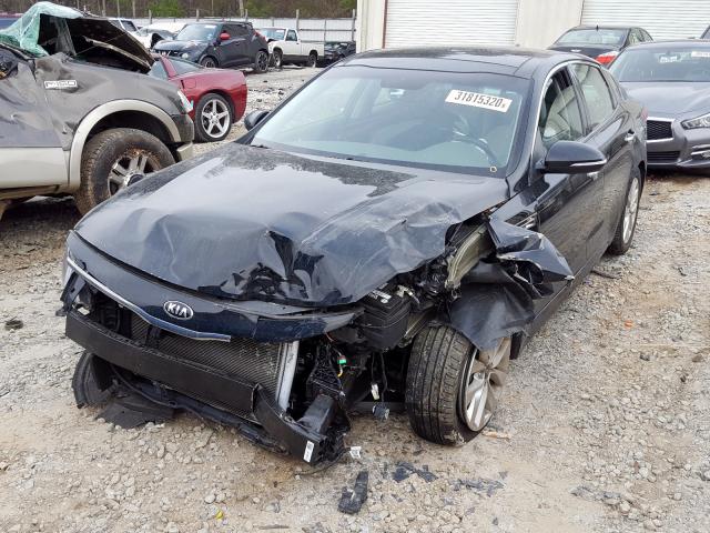 5XXGU4L38GG009599 - 2016 KIA OPTIMA EX  photo 2