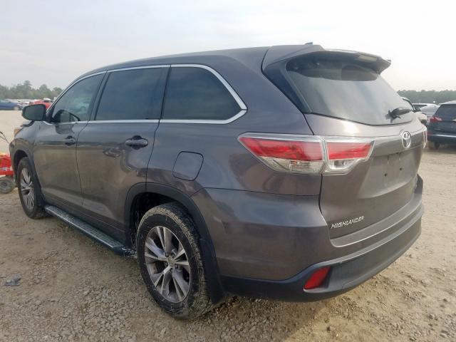 5TDZKRFH5FS052605 - 2015 TOYOTA HIGHLANDER LE  photo 3