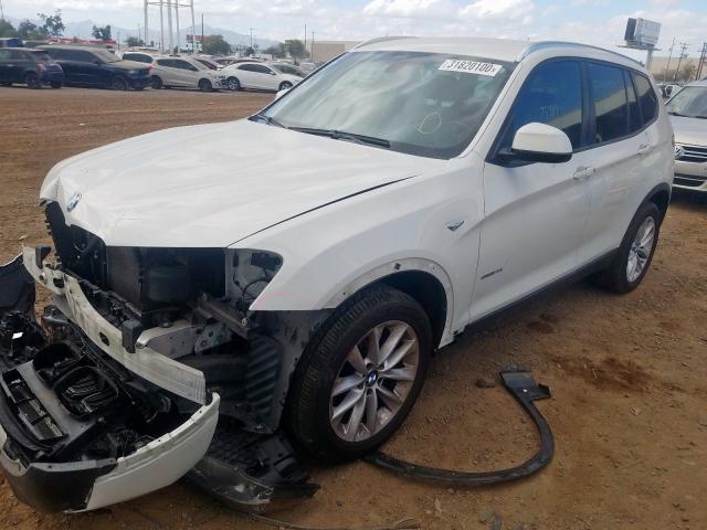 5UXWZ7C58F0F75733 - 2015 BMW X3 SDRIVE28I  photo 2