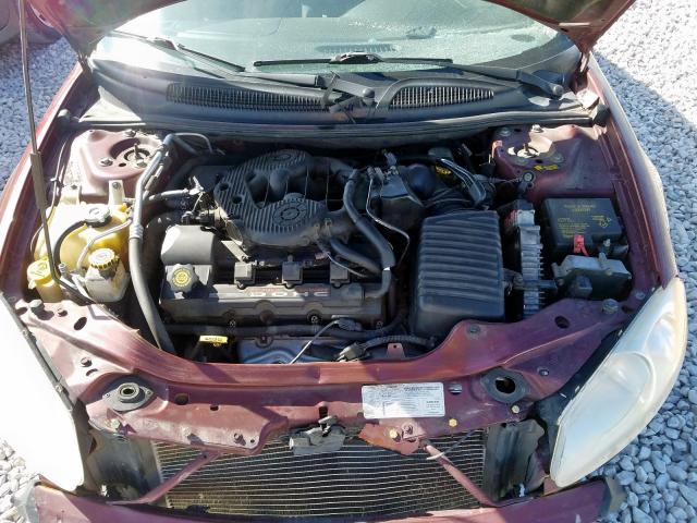 1B3EL46R02N191002 - 2002 DODGE STRATUS SE PLUS  photo 7