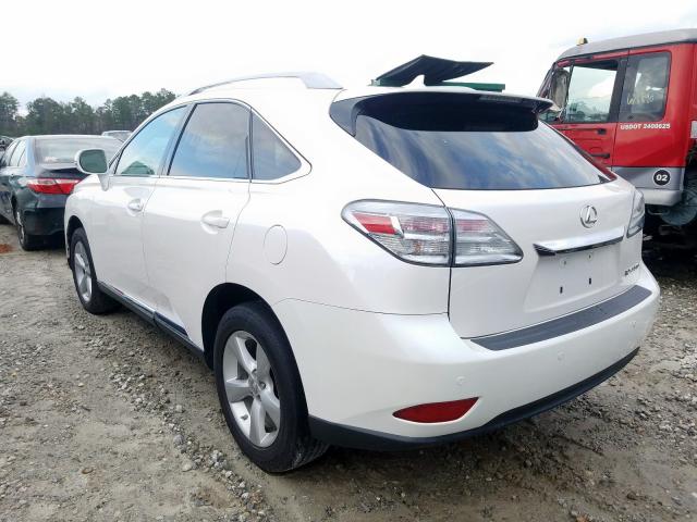 2T2BK1BA9CC133795 - 2012 LEXUS RX 350  photo 3