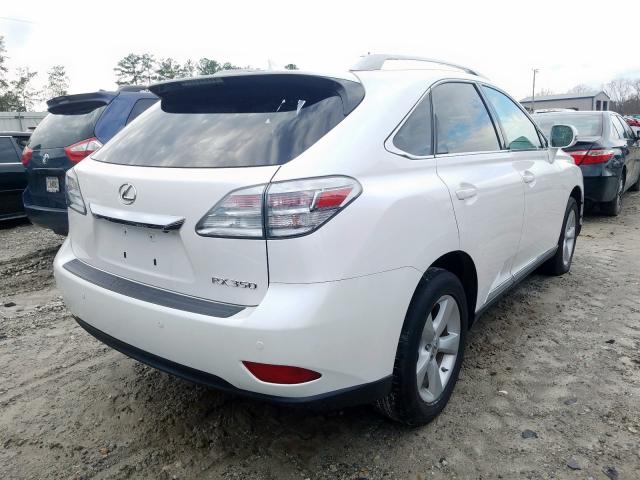 2T2BK1BA9CC133795 - 2012 LEXUS RX 350  photo 4