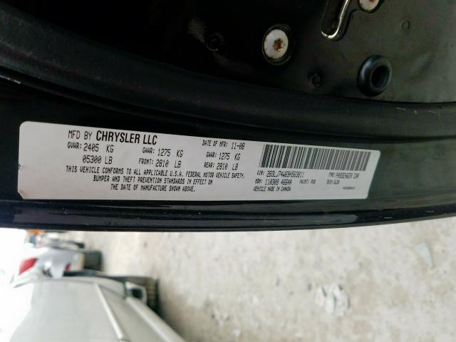 2B3LJ74W69H563811 - 2009 DODGE CHALLENGER SRT-8  照片 10