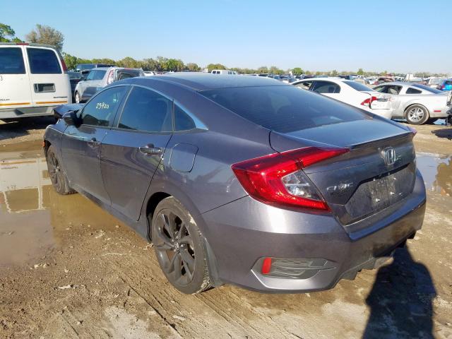 19XFC2F89KE000342 - 2019 HONDA CIVIC SPORT  照片 3