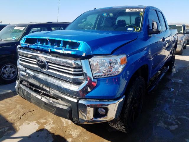 5TFRM5F12HX121740 - 2017 TOYOTA TUNDRA DOUBLE CAB SR/SR5  photo 2