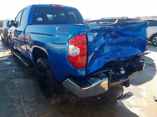 5TFRM5F12HX121740 - 2017 TOYOTA TUNDRA DOUBLE CAB SR/SR5  photo 3