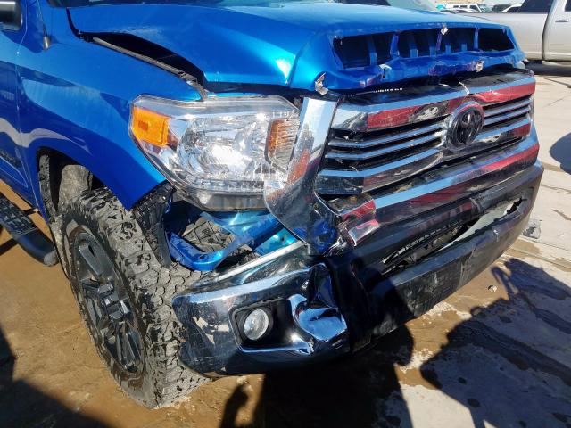 5TFRM5F12HX121740 - 2017 TOYOTA TUNDRA DOUBLE CAB SR/SR5  photo 9