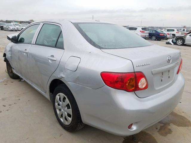 1NXBU4EEXAZ366644 - 2010 TOYOTA COROLLA BASE  photo 3