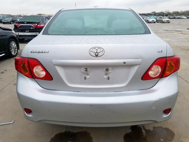 1NXBU4EEXAZ366644 - 2010 TOYOTA COROLLA BASE  photo 9