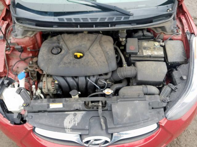 5NPDH4AE8DH246220 - 2013 HYUNDAI ELANTRA GLS  photo 7