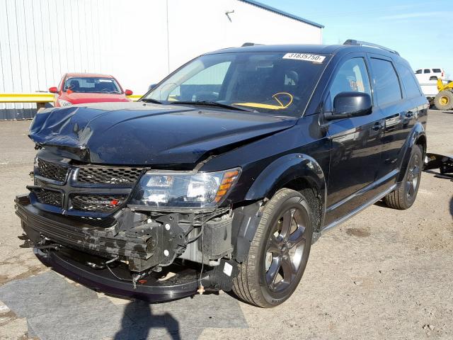 3C4PDCGG6JT379145 - 2018 DODGE JOURNEY CROSSROAD  photo 2