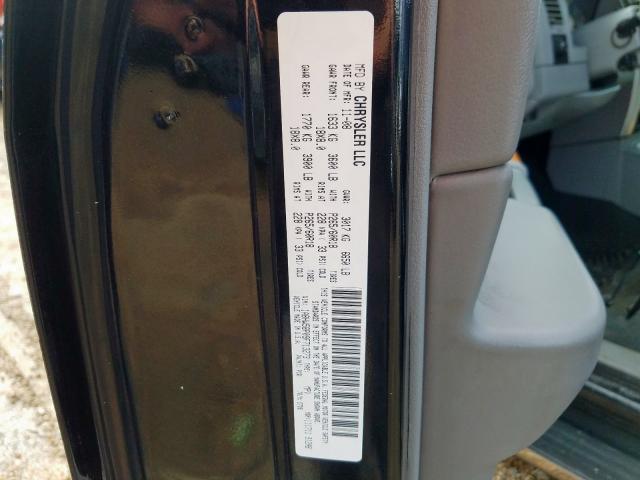 1A8HW58P09F713273 - 2009 CHRYSLER ASPEN LIMITED  photo 10