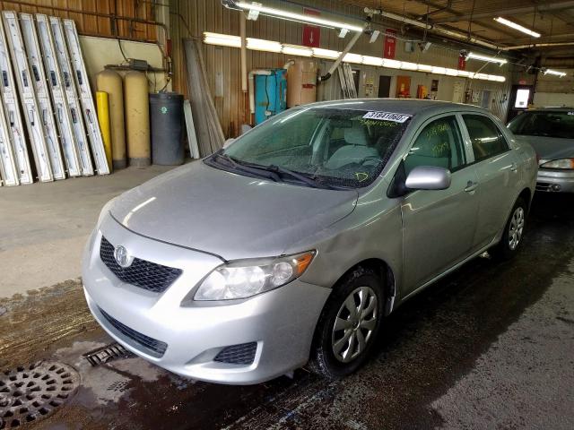 1NXBU4EE1AZ253715 - 2010 TOYOTA COROLLA BASE  photo 2