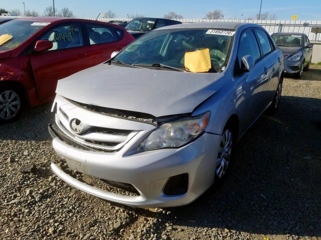 2T1BU4EE1CC813608 - 2012 TOYOTA COROLLA BASE  照片 2