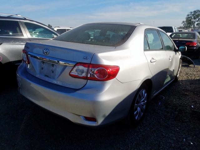 2T1BU4EE1CC813608 - 2012 TOYOTA COROLLA BASE  photo 4