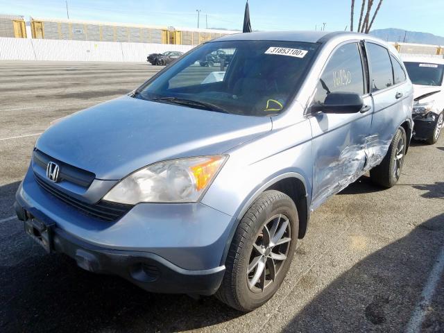 JHLRE38389C012128 - 2009 HONDA CR-V LX  photo 2