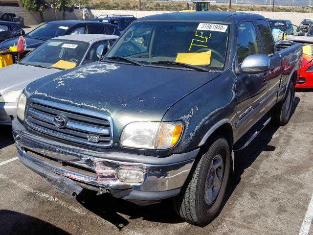 5TBRT3411YS109975 - 2000 TOYOTA TUNDRA ACCESS CAB  照片 2