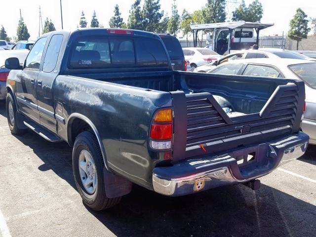 5TBRT3411YS109975 - 2000 TOYOTA TUNDRA ACCESS CAB  照片 3