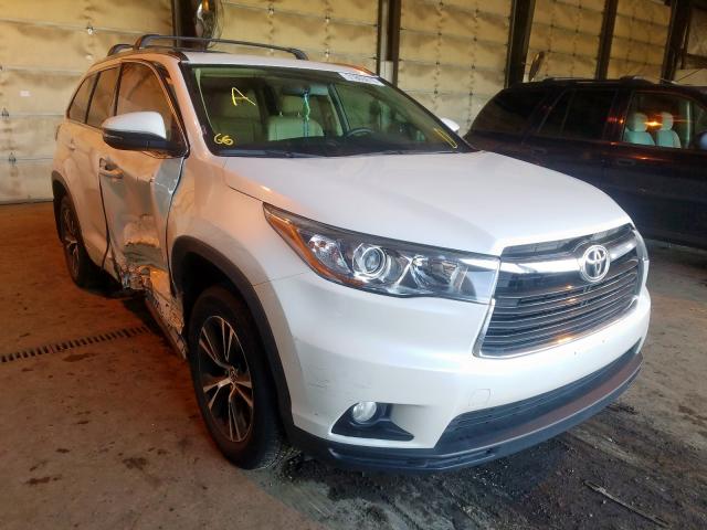 5TDKKRFH6GS158483 - 2016 TOYOTA HIGHLANDER XLE  ფოტო 1