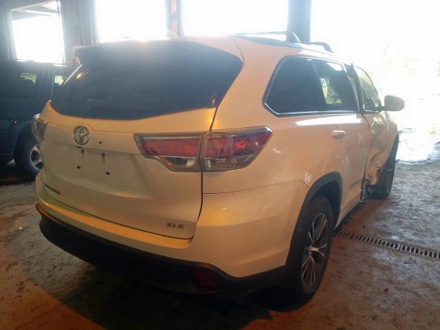 5TDKKRFH6GS158483 - 2016 TOYOTA HIGHLANDER XLE  ფოტო 4