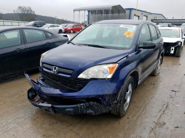 5J6RE48389L048236 - 2009 HONDA CR-V LX  photo 2