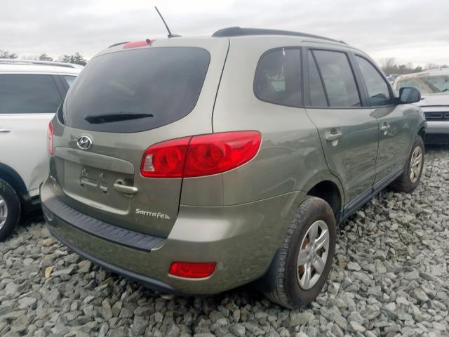 5NMSG13DX9H329973 - 2009 HYUNDAI SANTA FE GLS  photo 4