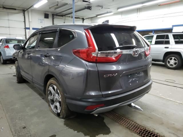 JHLRW2H52KX022421 - 2019 HONDA CR-V EX GRAY photo 3