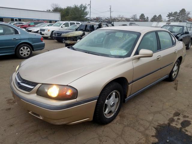 2G1WF52E649255898 - 2004 CHEVROLET IMPALA  photo 2