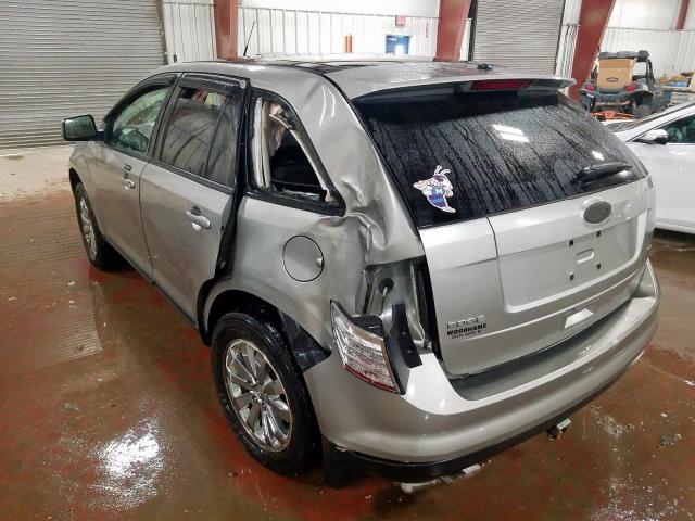 2FMDK38C88BB02938 - 2008 FORD EDGE SEL  photo 3