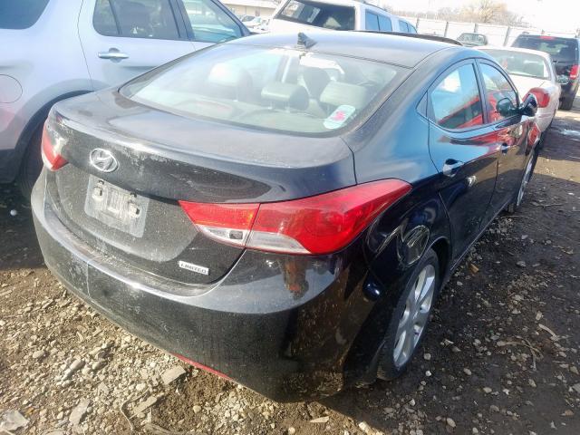 KMHDH4AE7CU423968 - 2012 HYUNDAI ELANTRA GLS  photo 4