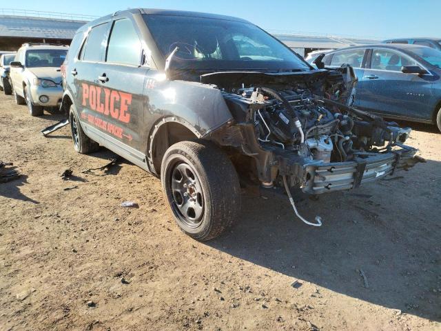 1FM5K8AR7HGA62893 - 2017 FORD EXPLORER POLICE INTERCEPTOR BLACK photo 1