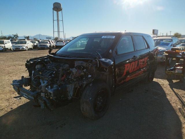 1FM5K8AR7HGA62893 - 2017 FORD EXPLORER POLICE INTERCEPTOR BLACK photo 2